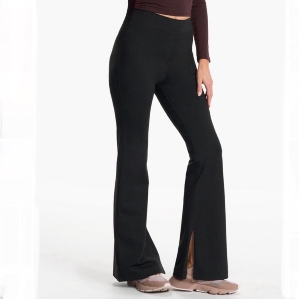 Vuori Granite High Waist Flare Black XS